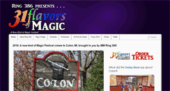 Desktop Screenshot of magic-festival.com